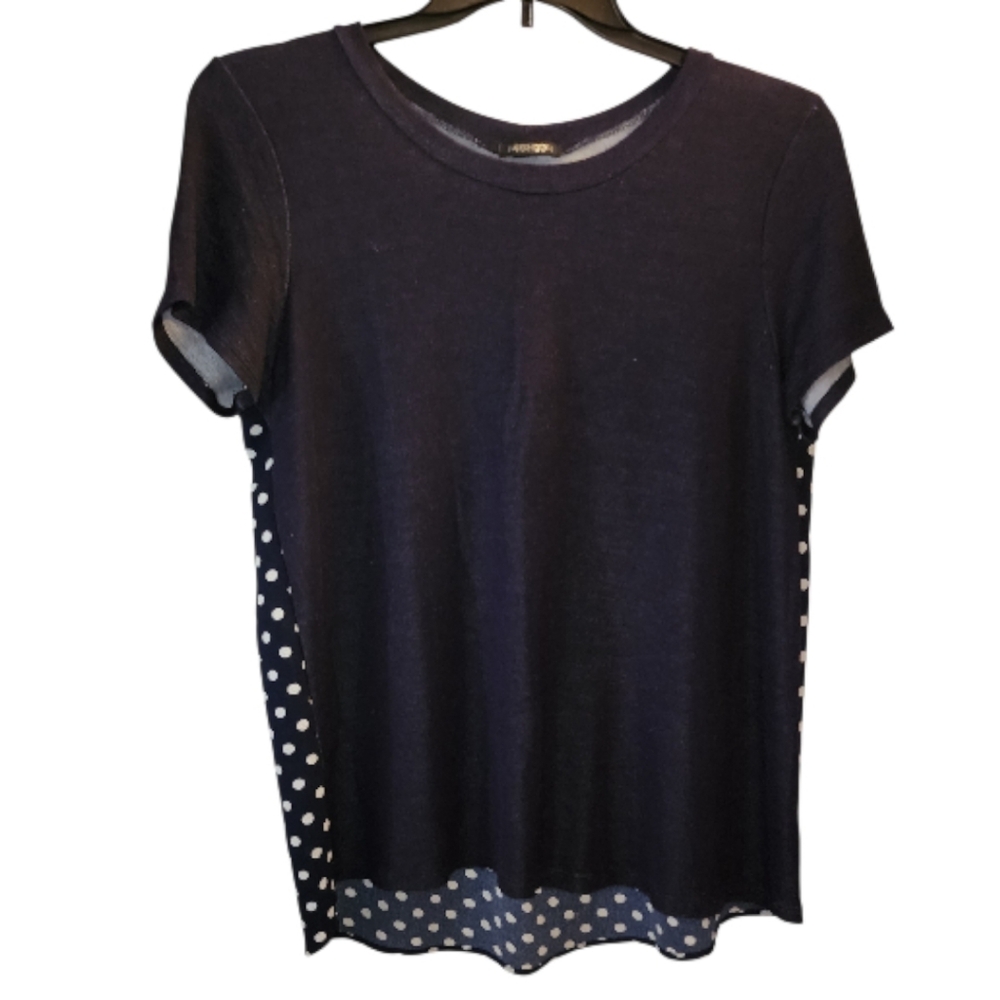 Papermoon Blouse Short Sleeve Size Large